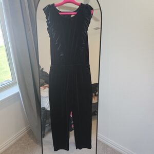 Cat & Jack Navy Velvet Top